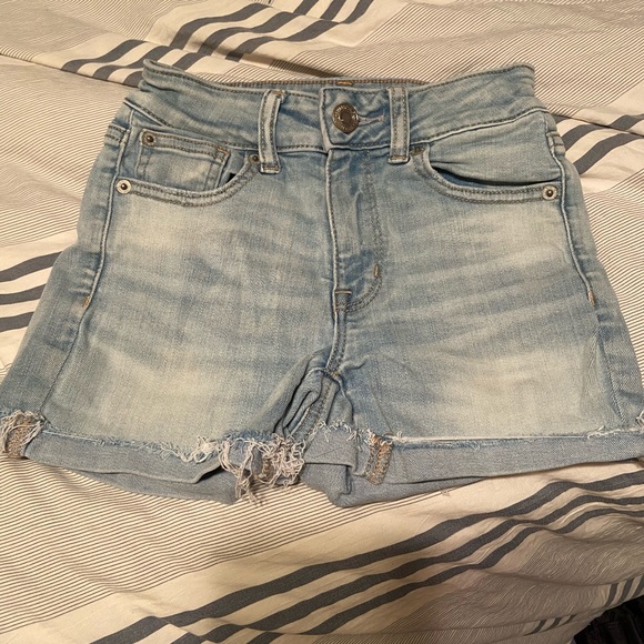 American Eagle high rise jean shorts - Picture 1 of 3
